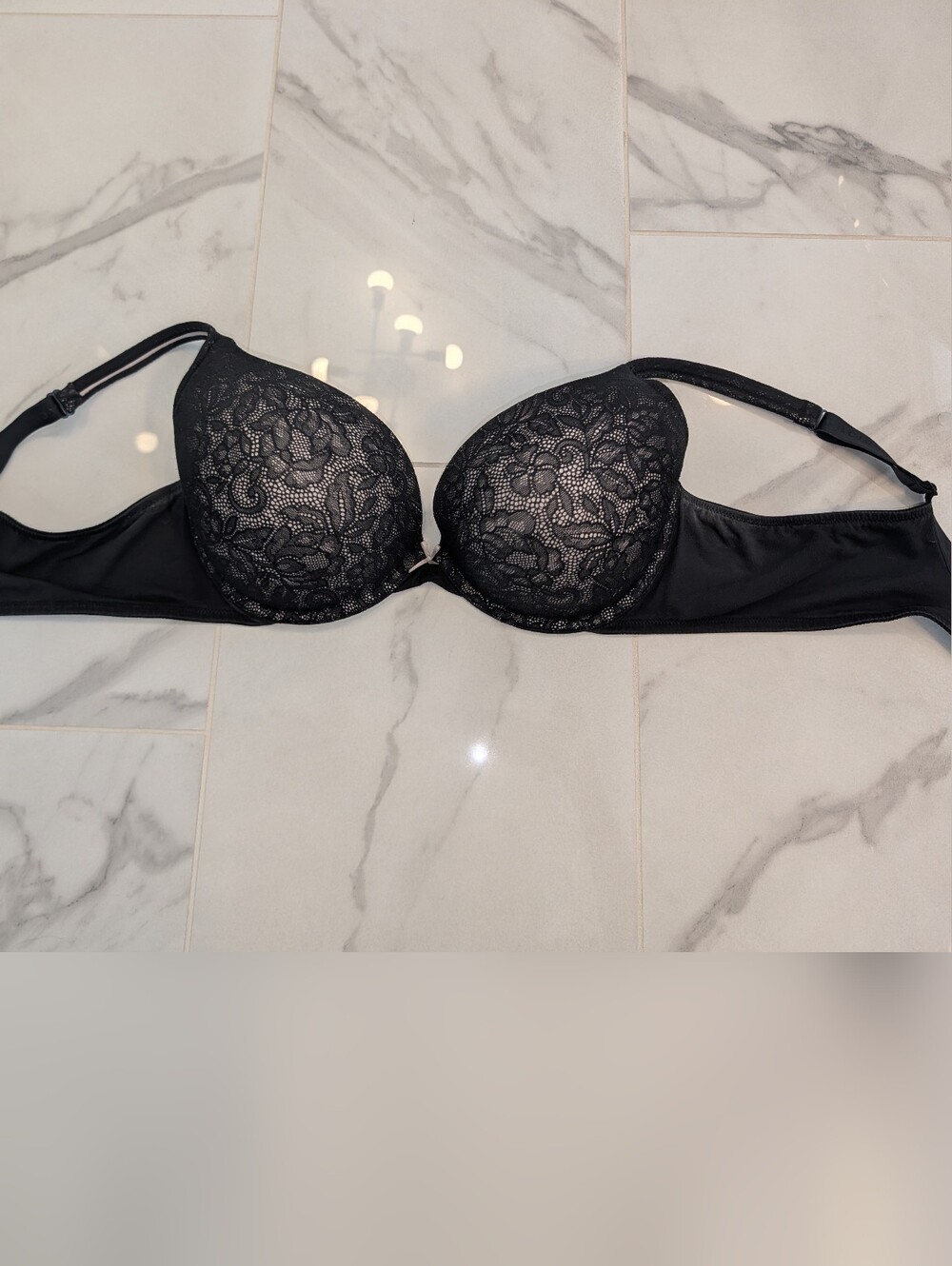 Cacique Black Lace Underwire Bra